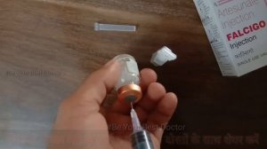 How To Ready Artesunate (Falcigo) Injection l This Video Only For Medical(Nurses,medical)Students