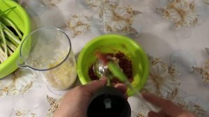 Кимчи из зелёного лука по корейский