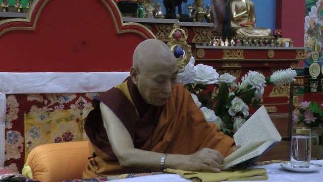 Еше Лодой Ринпоче - Учение по тексту Ламы Цонкапы "Краткий ламрим" ч.3 смотреть онлайн