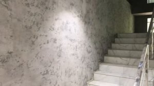 Арт-бетон. Карта мира. Декоративная штукатурка