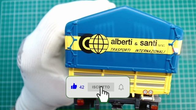 Camion d'epoca - Deagostini - FIAT 180 NC 6x2 - Alberti & Santi - 1972 смотреть онлайн