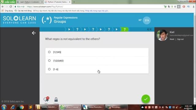 [ONLINE TRAINING] STUDY PYTHON PROGRAMMING LANGUAGE WITH SOLOLEARN | KIETTRAM | 06/03/2018 смотреть онлайн