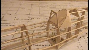 BF-109E Messerschmitt Rubber powered model plane