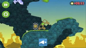 Детская ИГРА головоломка Bad Piggies – прохождение игры Плохие свинки [12] Серия