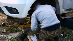 Датчик ABS УАЗ Патриот, подшипник ступицы _ ремонт после отпуска 2019