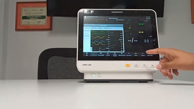 capacitacion de monitor Mindray ePM12M a nivel Tecnico смотреть онлайн