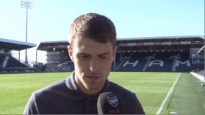 Aaron Ramsey Post-Fulham Match Reaction April 2013