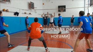 Техника волейбола приём мяча перемещения