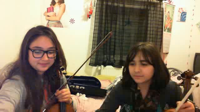 Chansons de Noël au violon (douce nuit et petit papa noël) смотреть онлайн