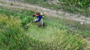 Моя новая коса Huter GGT-2500S