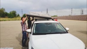 Установка автопалатки Yuago Travel на Skoda Kodiak.