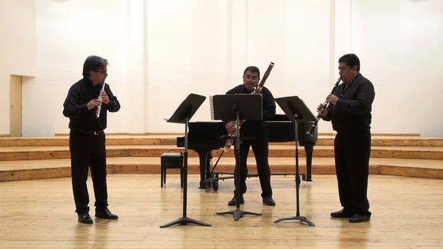 Trío para flauta, clarinete y fagot de Georges Auric смотреть онлайн