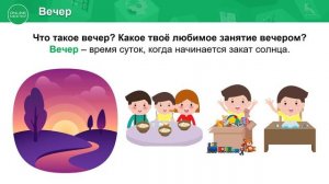 1 класс. Познание мира. 3 урок. Режим дня