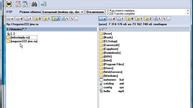 Урок 10. Заливаем файлы сайта по FTP смотреть онлайн