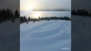 покатушки на мотобуксировщике "Мужик"