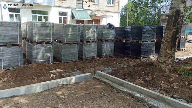 Советская Гавань. Новые городские скверы. 18 августа 2021. смотреть онлайн
