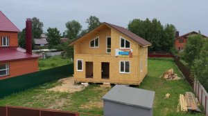 Обзор строительства дома из СИП панелей «Сидни»
