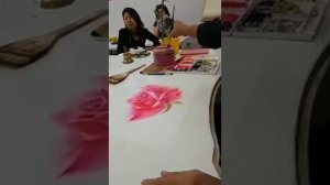 LaFe - Watercolor Flower Workshop in Aquarelle Art Studio