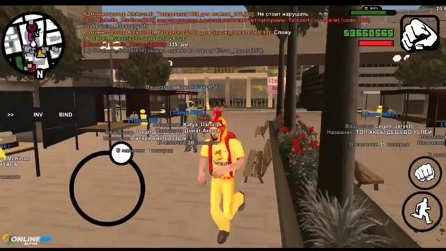 СКУПИЛ ВВЕСЬ ЦЕНТРАЛЬНЫЙ РЫНОК!? НА ONLINE RP | SAMP MOBILE смотреть онлайн