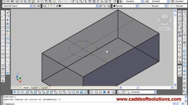 AutoCAD 2010 3D Tutorial for Beginners - 1