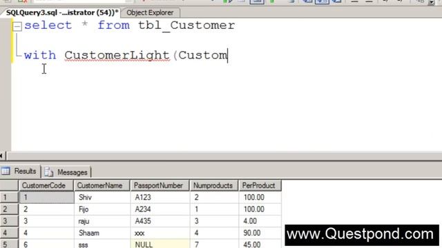 What is CTE ( Common Table Expression) in SQL Server ? | SQL Server CTE