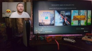 Первое включение PS5. Знакомство с моей новой приставкой из Японии.