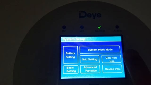 deye Hybrid inverter Gasoline generator application