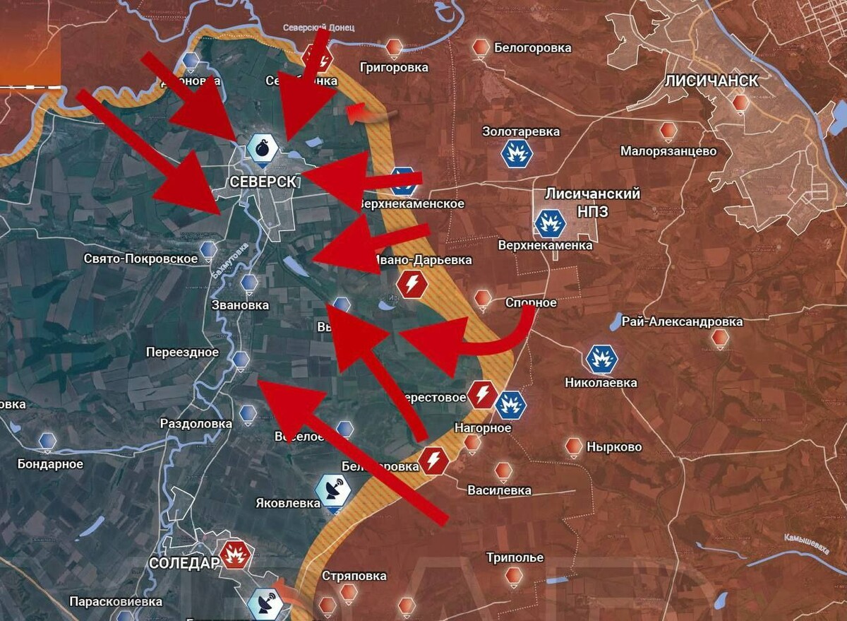 Картина боев на украине сегодня реальная