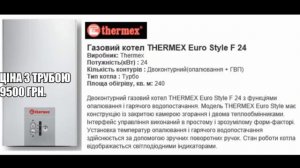 Котел Thermex Euro Style реклама