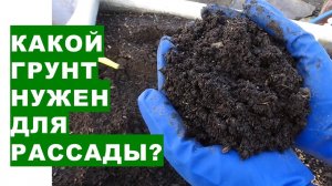 Какой грунт или грунтосмесь нужны для выращивания рассады? Preparing the soil for growing seedlings