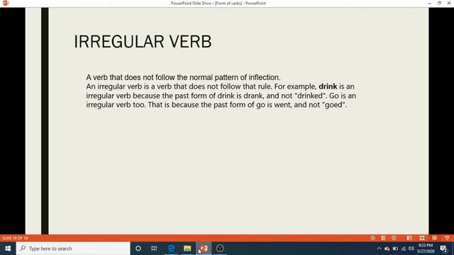 FORM OF VERBS смотреть онлайн