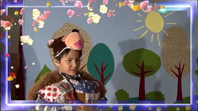 Сказка  "Колобок" на  праздник Пасхи. Детский приют "Ковчег"