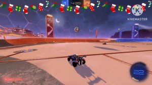 Rocket League christmas highlights ( you're a mean one - grinch )