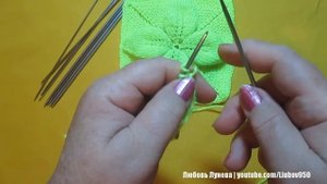 Цветок в квадрате для пледа (5 спиц)