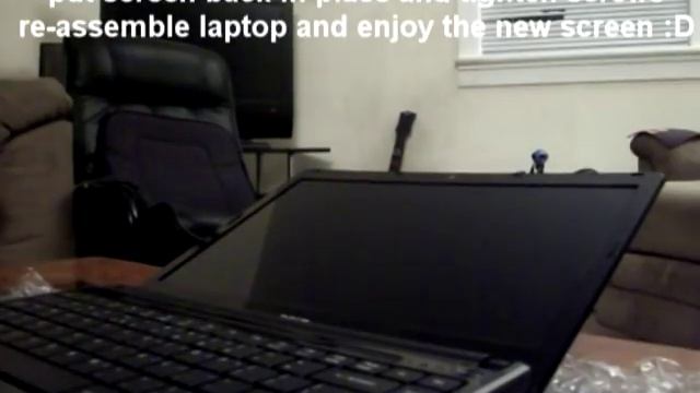Laptop screen replacement / How to replace laptop screen Acer Aspire TimelineX 3820tg смотреть онлайн
