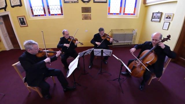 Coull Quartet - Britten Quartet no 2, movement 1 смотреть онлайн