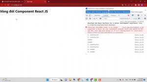 Khoá học ReactJS 2022: Bài 20 - Vòng đời Component (Component Lifecycle) trong React JS