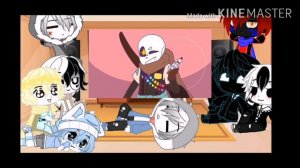 Реакция сансов из разных ау(ав) на меме. |1|