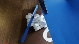 Объемная аппликация из бумажных полосок. Царевна лебедь