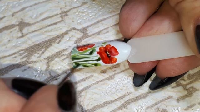 Alex Maximenko Nails. Мастер-класс "Маки". Дизайн ногтей. смотреть онлайн