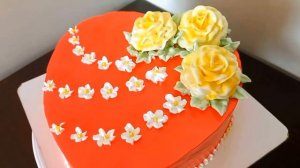 Торт в форме сердца