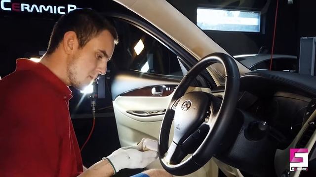 Салон Infiniti QX 50 должен выглядеть так! смотреть онлайн