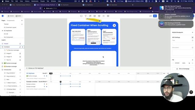 Dora No Code Animation Design tool - Keyframes! смотреть онлайн