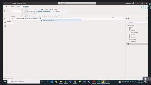 Day27 - Power Pivot - DAX - Summarize and RankX Functions