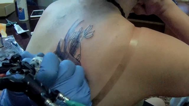 [OldSchool] Татуировка стриж (закрас) смотреть онлайн