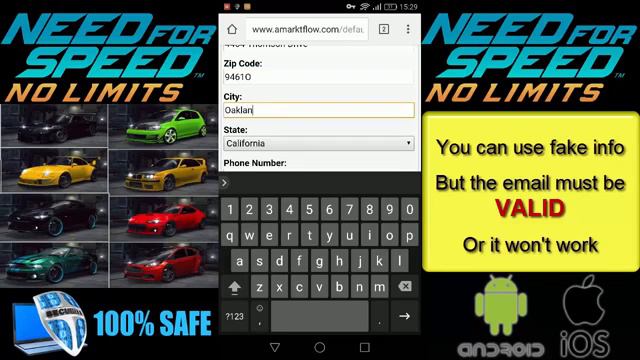 Need for Speed No Limits Cheats for iOS / Android / NFS No Limits Hack 2021 [100 working] смотреть онлайн