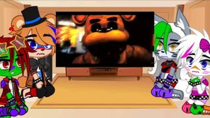 Glamrocks react to Its me(My au and ships and credit to five nights music for the animation)