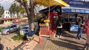 Турция зимой как летом. Сильный шторм в Анталии. Лара водопад. Храм в Калейчи. Пляж коньяалты
