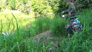 Рыбалка 9 июля на поплавок на речке