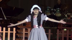 2014.06.03. "Том Сойер", мюзикл. Диана Анкудинова (11 лет). Сцена знакомства Тома и Бэкки.